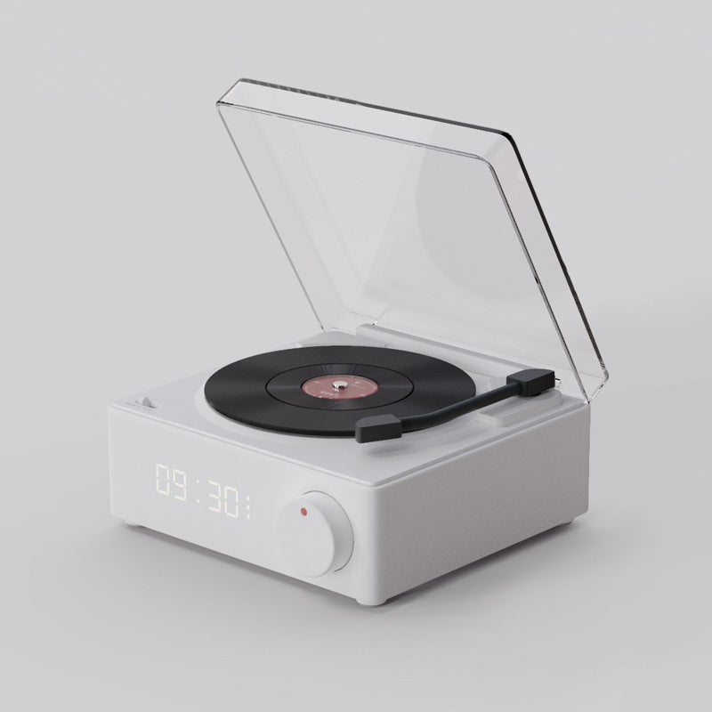 Alarm Clock Speaker Multifunctional Atom Vinyl Bluetooth Gadget Sphere