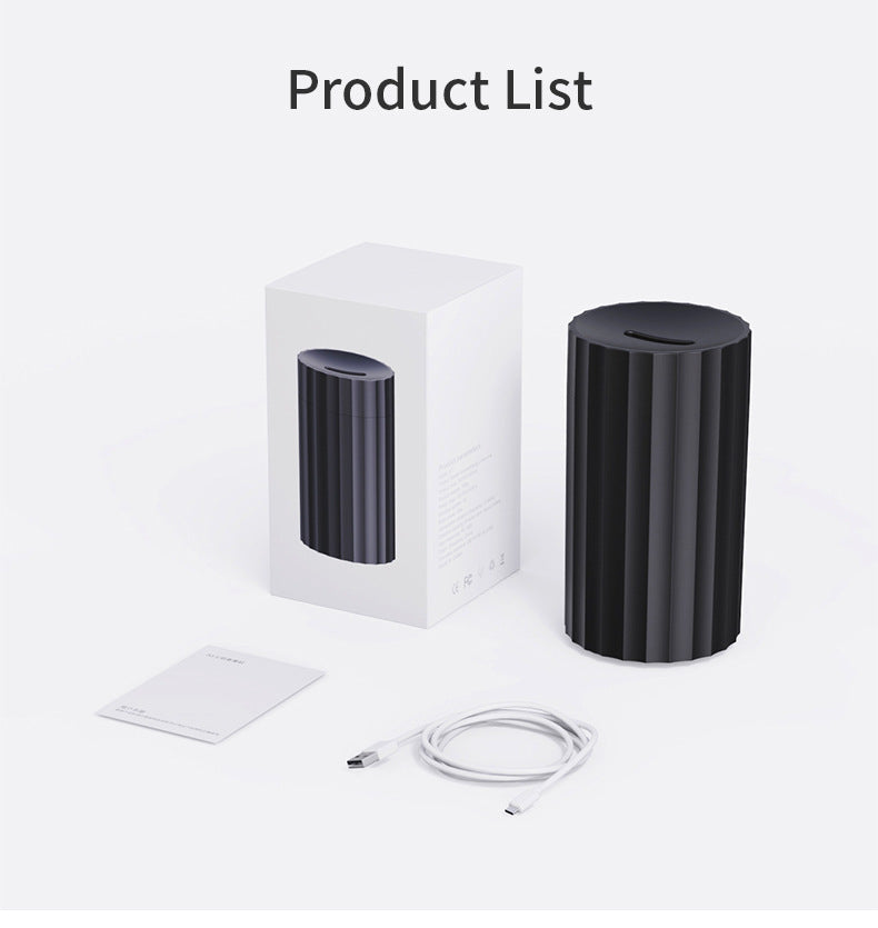 Car Diffuser Humidifier Auto Air Purifier Air Freshener With Flame LED Light For Car Aroma Aromatherapy Diffuser Gadget Sphere