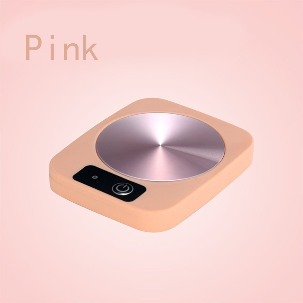 Electric Tea Water Heating Pad Constant Temperature Coffee Mug Heating Coaster Lightweight Water Pad Heater Safe For Home Office Gadget Sphere