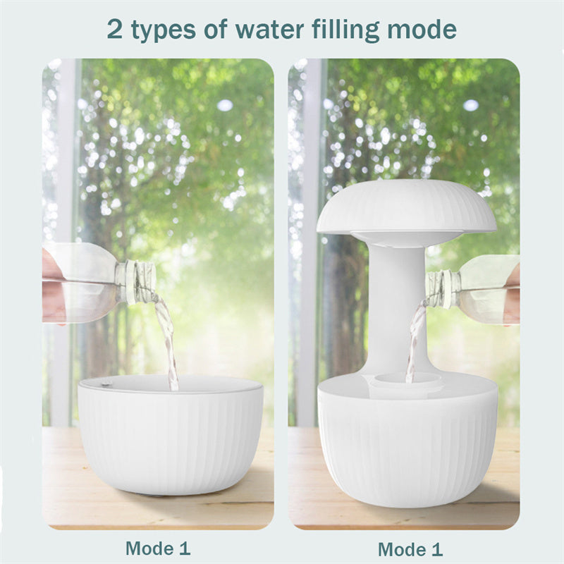 Anti-gravity Air Humidifier Mute Countercurrent Humidifier Levitating Water Drops Cool Mist Maker Fogger Relieve Fatigue Gadget Sphere