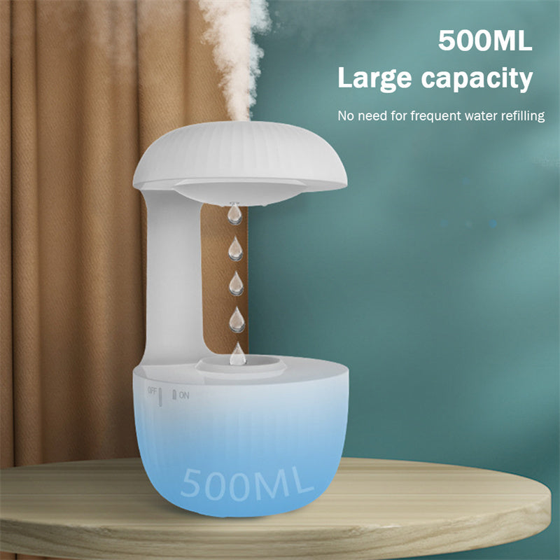Anti-gravity Air Humidifier Mute Countercurrent Humidifier Levitating Water Drops Cool Mist Maker Fogger Relieve Fatigue Gadget Sphere