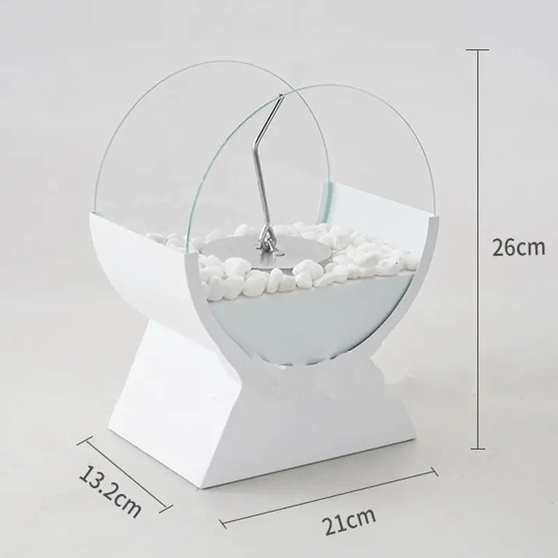 Alcohol Fireplace Arch Portable Stove Desktop Decoration Fireplace Gadget Sphere