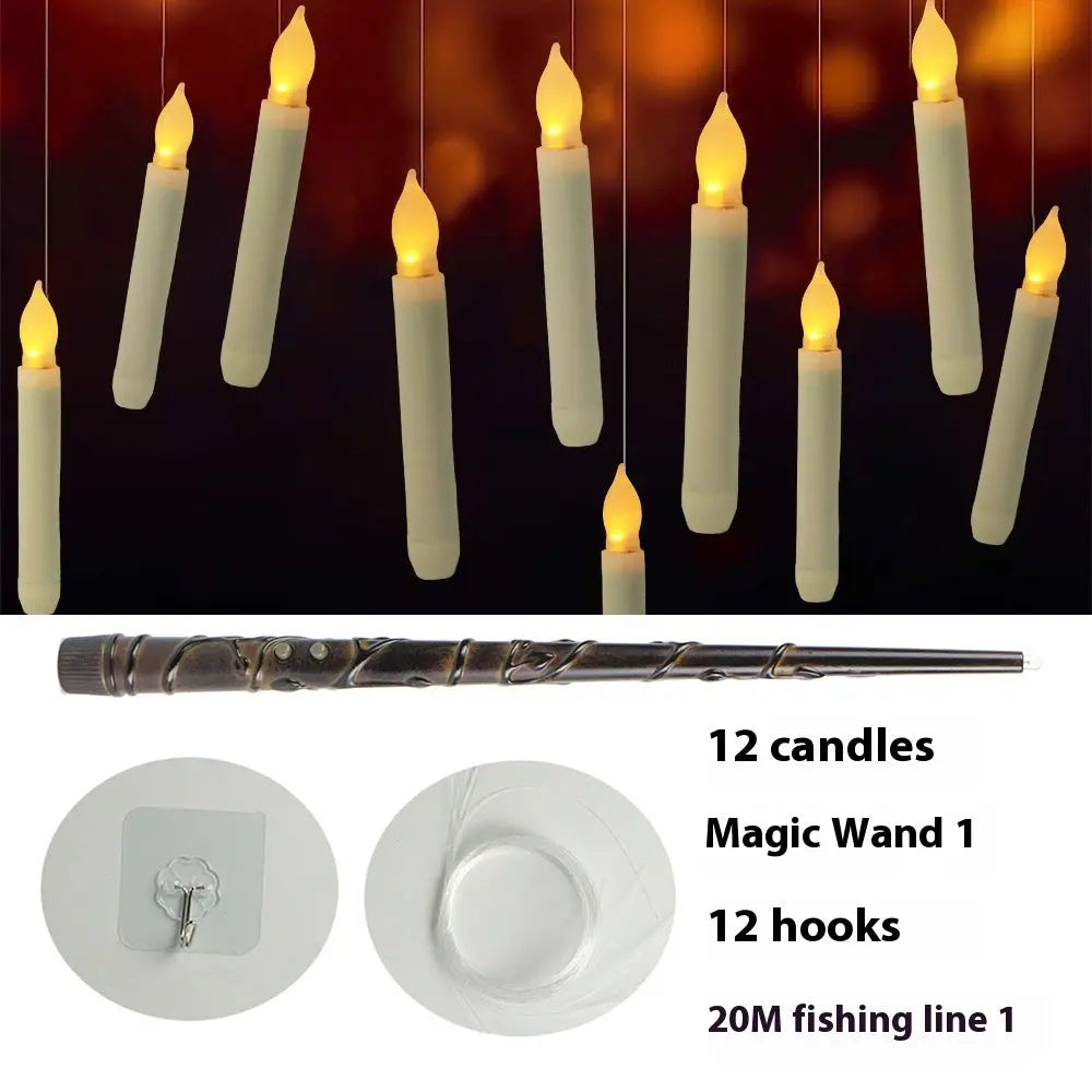 Hairtail Line Hook Magic Wand Remote Control Candle Halloween Party Decoration Gadget Sphere
