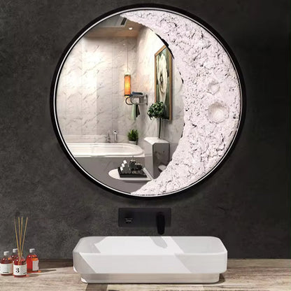Living Room Bedroom Moon Wall Lamp Background Wall Decorative Lamp Gadget Sphere