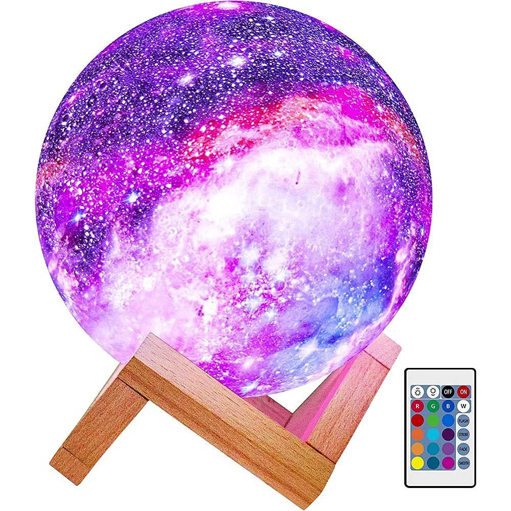 3D Printing Moon Light Galaxy Light Gadget Sphere