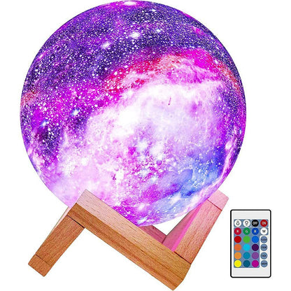 3D Printing Moon Light Galaxy Light Gadget Sphere