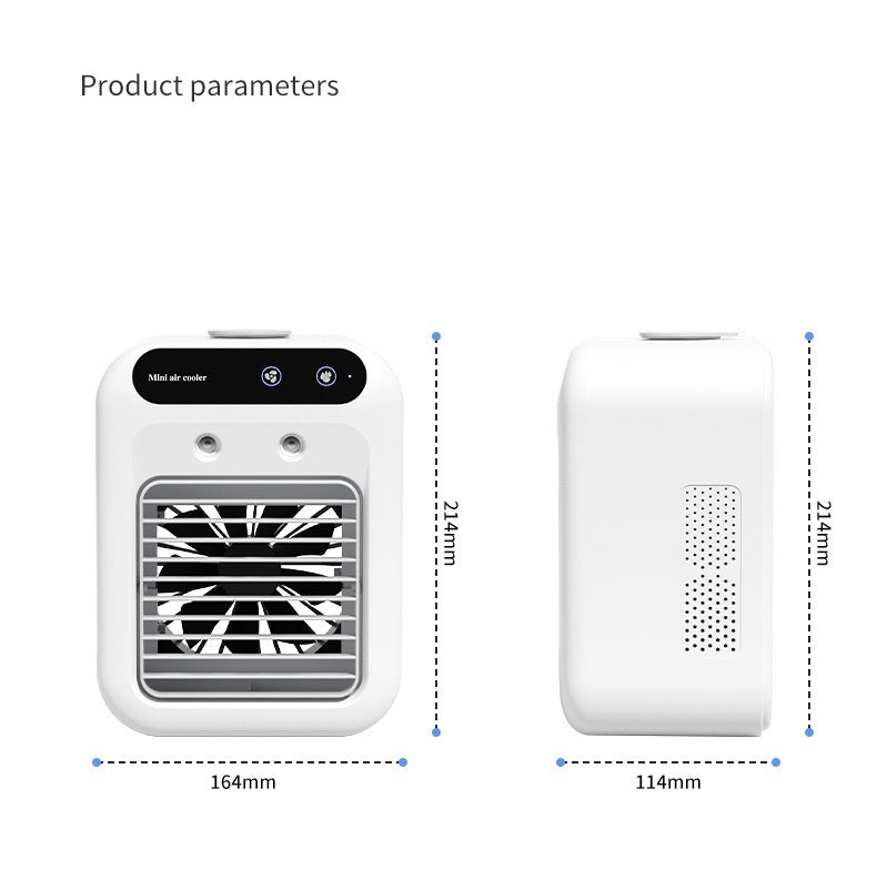Air Conditioner Air Cooler Fan Water Cooling Fan Air Conditioning For Room Office Portable Air Conditioner Cars Gadget Sphere