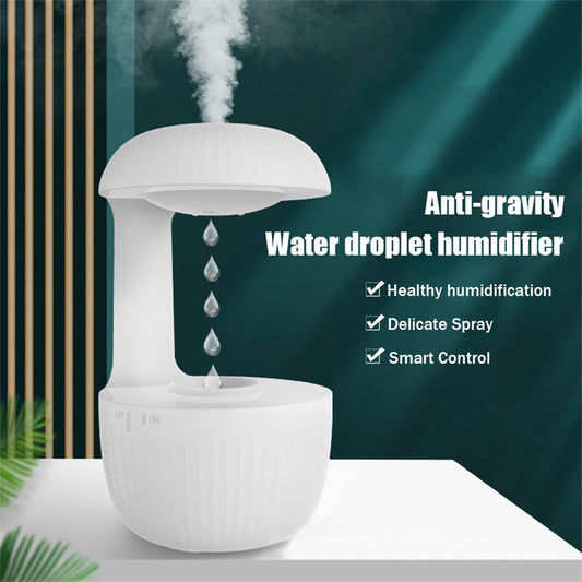 Anti-gravity Air Humidifier Mute Countercurrent Humidifier Levitating Water Drops Cool Mist Maker Fogger Relieve Fatigue Gadget Sphere