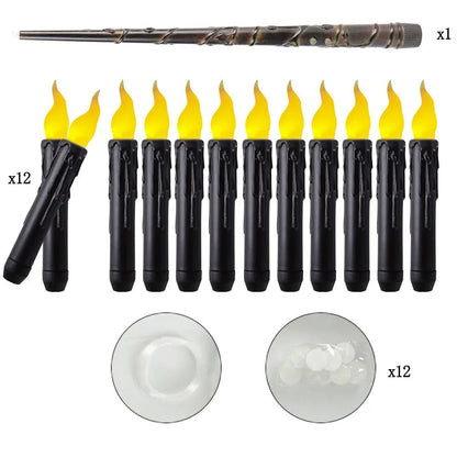 Hairtail Line Hook Magic Wand Remote Control Candle Halloween Party Decoration Gadget Sphere