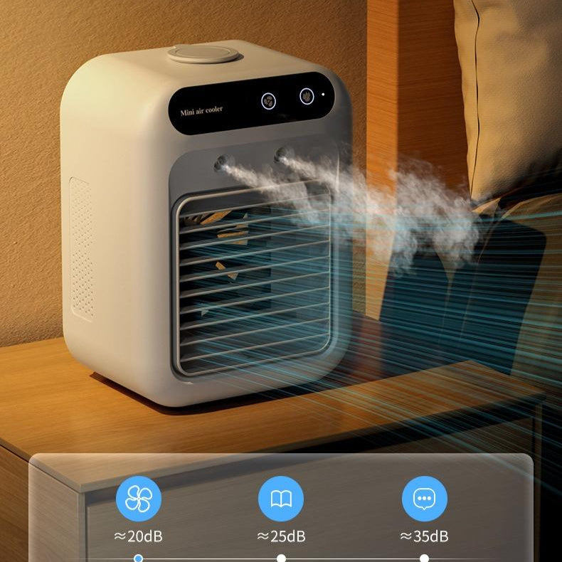 Air Conditioner Air Cooler Fan Water Cooling Fan Air Conditioning For Room Office Portable Air Conditioner Cars Gadget Sphere