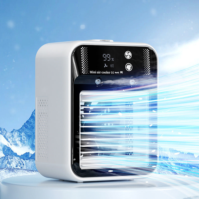 Air Conditioner Air Cooler Fan Water Cooling Fan Air Conditioning For Room Office Portable Air Conditioner Cars Gadget Sphere