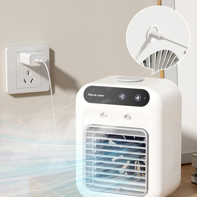 Air Conditioner Air Cooler Fan Water Cooling Fan Air Conditioning For Room Office Portable Air Conditioner Cars Gadget Sphere