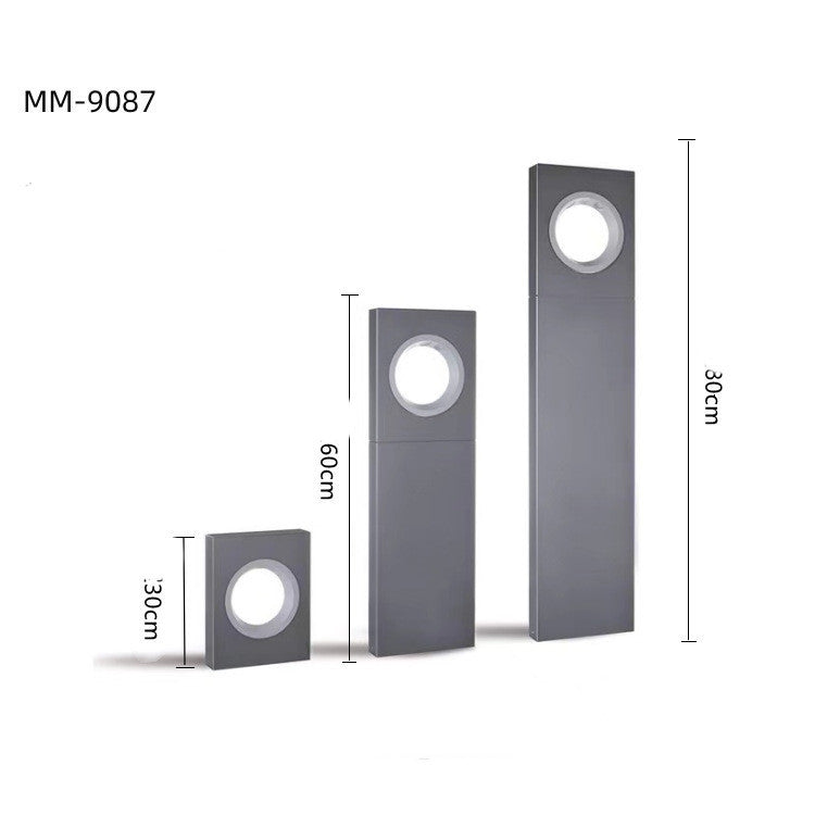 Outdoor Aluminum Lawn Lights Garden Patio Decoration Gadget Sphere