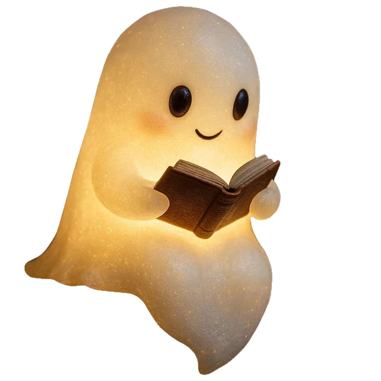 Cute LED Ghost Night Light Children's Nightlight Gift Bedside Sleep Lamp Halloween Decorations Lovely Ghost Lamp Warm Light Gadget Sphere